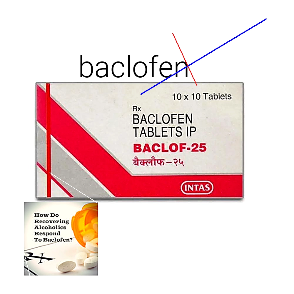 Acheter baclofen en ligne